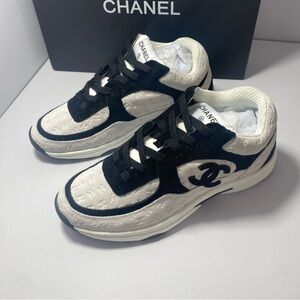 CHANEL Monochrome Athletic Sneakers